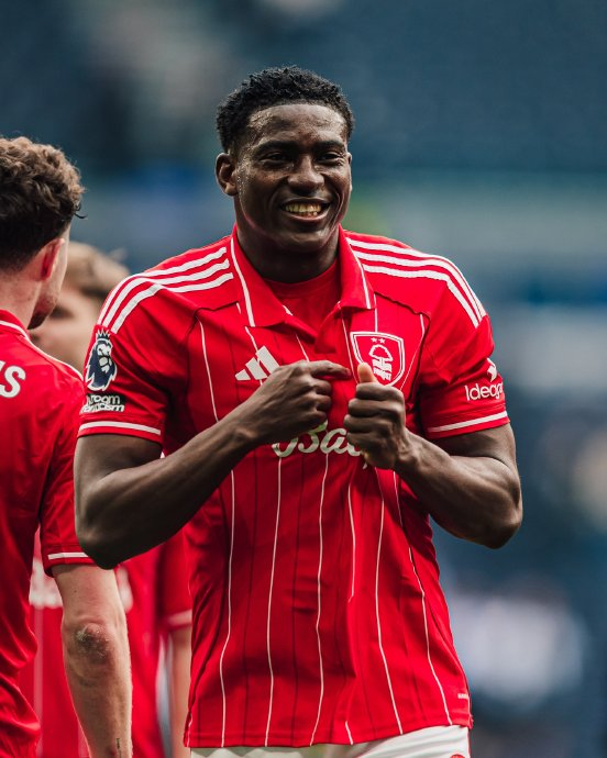 热苏斯破门助诺丁汉森林逆转阿森纳 阿沃尼伊首