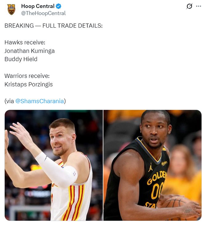 勇士逆转快船晋级次轮 波尔津吉斯关键表现助队